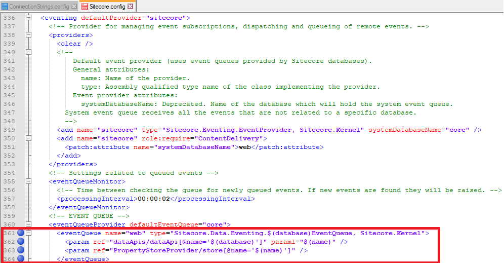 Sitecore Config Event Queue Duplicate Entry Blog Vinicius Deschamps