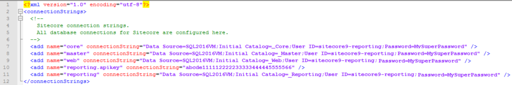 Sitecore ConnectionStrings Blog Vinicius Deschamps