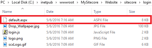 Sitecore Default.Aspx Blog Vinicius Deschamps